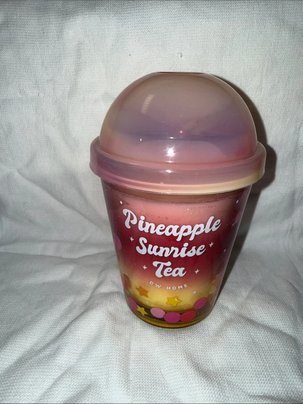 DW Home Pineapple Sunrise Tea Candle